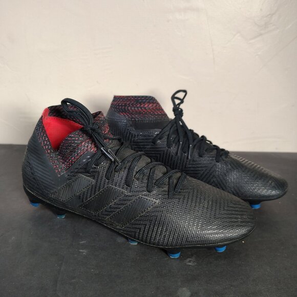 Adidas Nemeziz 18.3 FG Soccer Cleats Size 10 Black Athletic D97981 - Picture 1 of 10